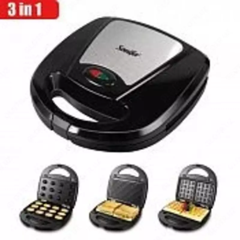 Вафельница 3 в 1 SONIFER SF-6063 - 492 000 сум