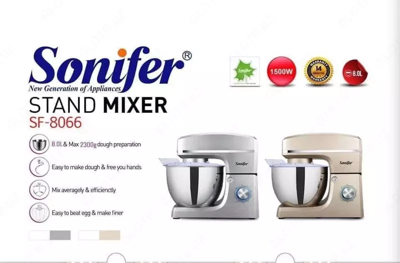 Idishli mikser SONIFER SF-8066