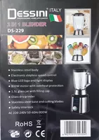 825 000 сум Блендер DESSINI DS-229