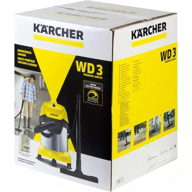  Пылесос KARCHER WD3 PREMIUM Chakana savdo