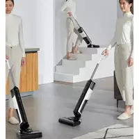 Xiaomi Deerma VX100 Аккумуляторная поломоечная машина Влажная сухая швабра Электролиз Стерилизация водой Самоочищающаяся подметальная машина Пылесос