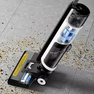 Xiaomi Deerma VX100 Аккумуляторная поломоечная машина Влажная сухая швабра Электролиз Стерилизация водой Самоочищающаяся подметальная машина Пылесос