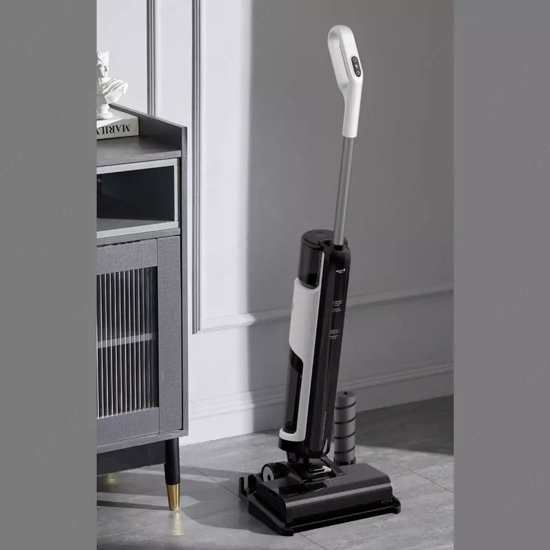 Xiaomi Deerma VX100 Аккумуляторная поломоечная машина Влажная сухая швабра Электролиз Стерилизация водой Самоочищающаяся подметальная машина Пылесос