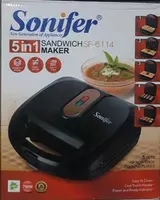 Вафельница SONIFER SF-6114 - 580 000 сум