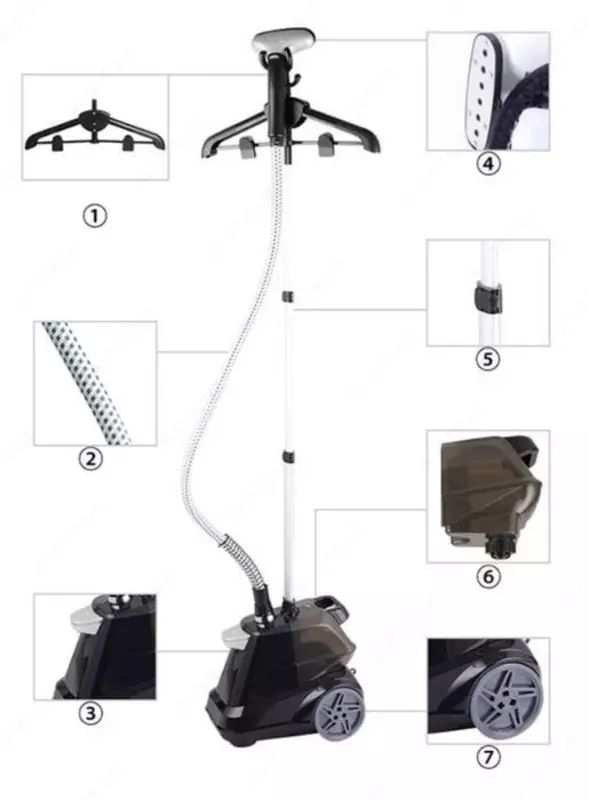 Otparivatel GARMENT STEAMER SX3