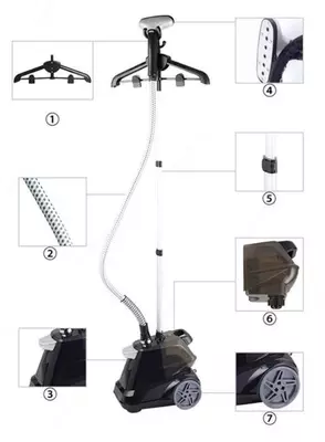 Otparivatel GARMENT STEAMER SX3