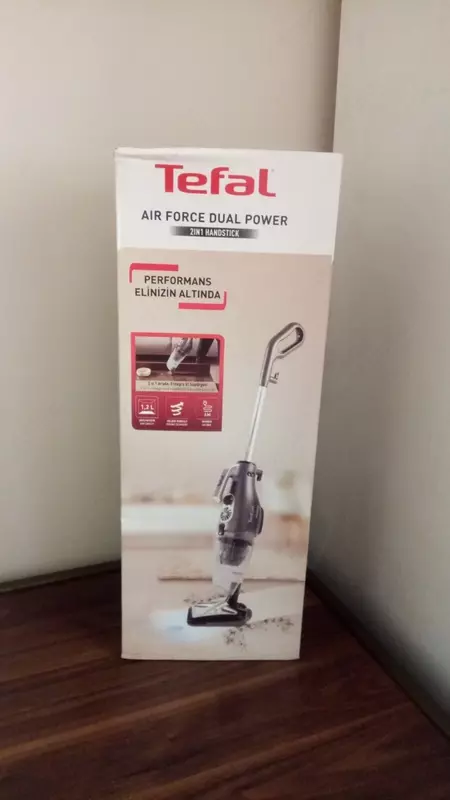 Вертикальный пылесос Tefal Air Force Dual Power 2in1 Tefal Uy5118 tr