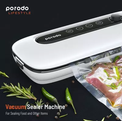 Вакуумный упаковщик Porodo PD-LSVCFS-WH Lifestyle