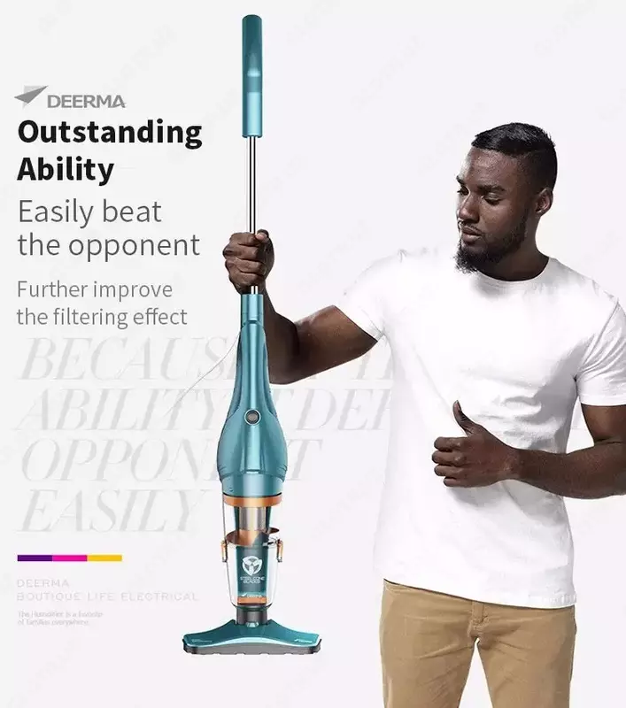 Пылесос XIAOMI Deerma DX900 бирюзовый