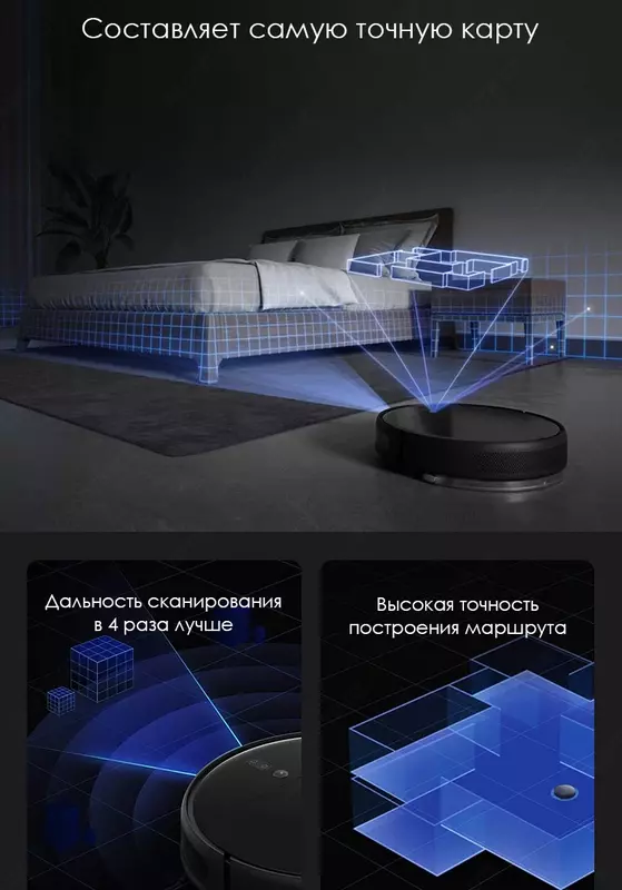  Робот-пылесос Mi Robot Vacuum-Mop 2 Ultra EU - 