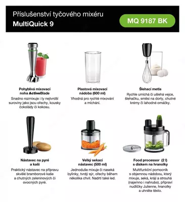 Погружной блендер Braun MQ 9187