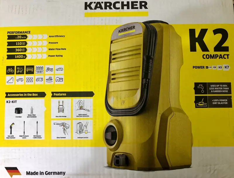Аппарат высокого давления Karcher K 2 Compact Chakana savdo