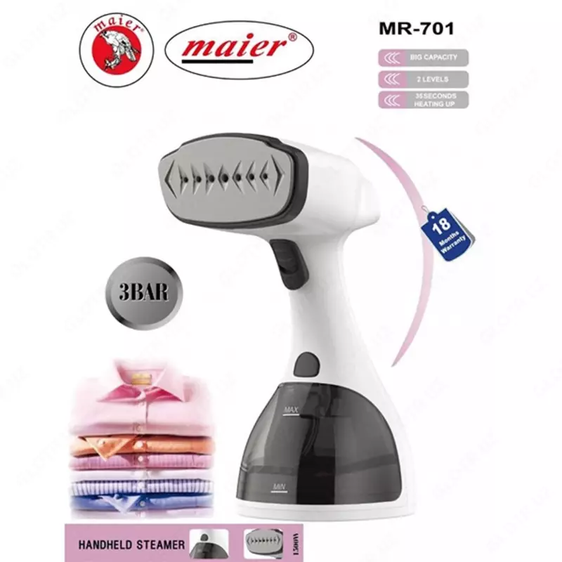 Паровой утюг Maier модель MR-701 Ручной паровой утюг Mayer 701