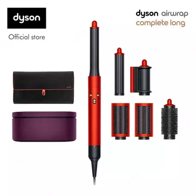 DYSON airwrap Complete long Red Orange limited edition 2023