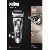 Электробритва Braun Series 9 9350s с зарядной станцией и тканевым футляром Только в розницу