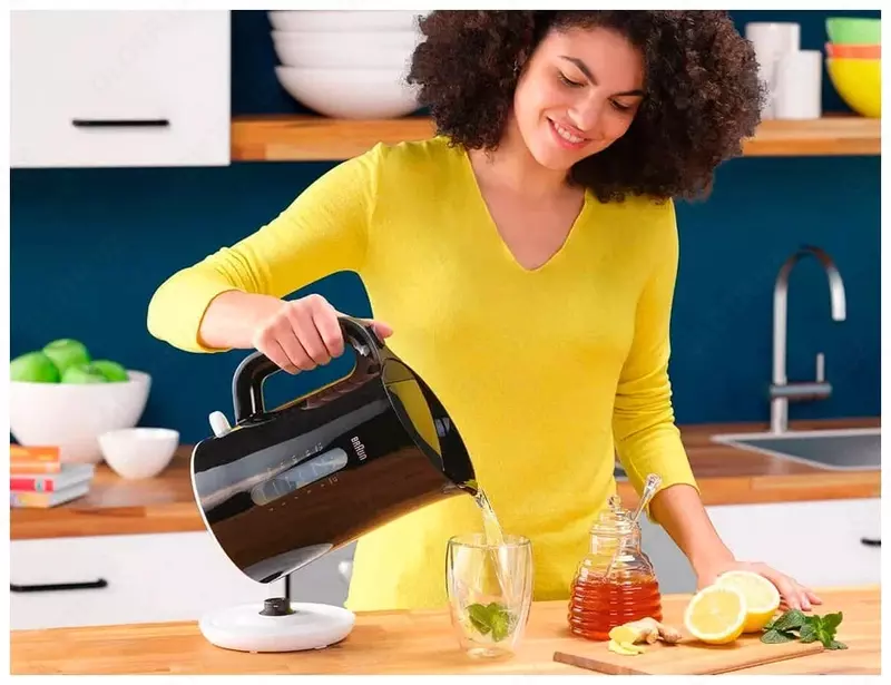 Электрический чайник Braun Breakfast 1 WK1100BK