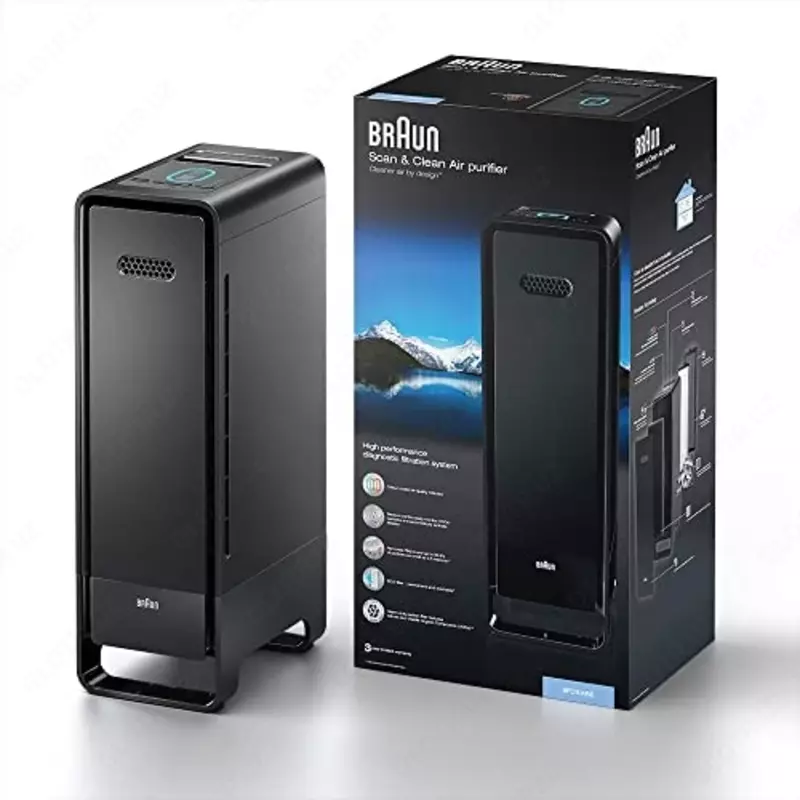 Очиститель воздуха Braun Scan and Clean Air Purifier