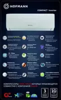 5 700 000 сум Кондиционер HOFMANN Compact 3D Inverter 12