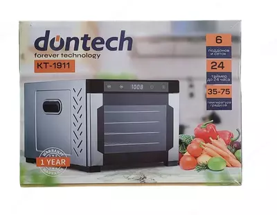 Сушилка для овощей и фруктов DONTECH KT-1911