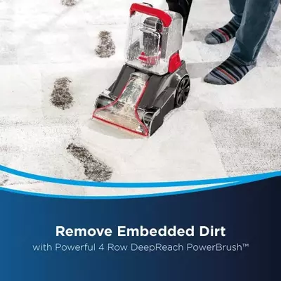 Моющий пылесос BISSELL Turbo Clean Powerbrush Lightweight Upright Carpet Cleaner and Washer (2889K)