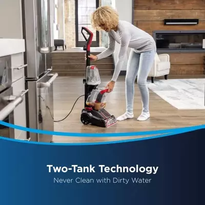 Моющий пылесос BISSELL Turbo Clean Powerbrush Lightweight Upright Carpet Cleaner and Washer (2889K)