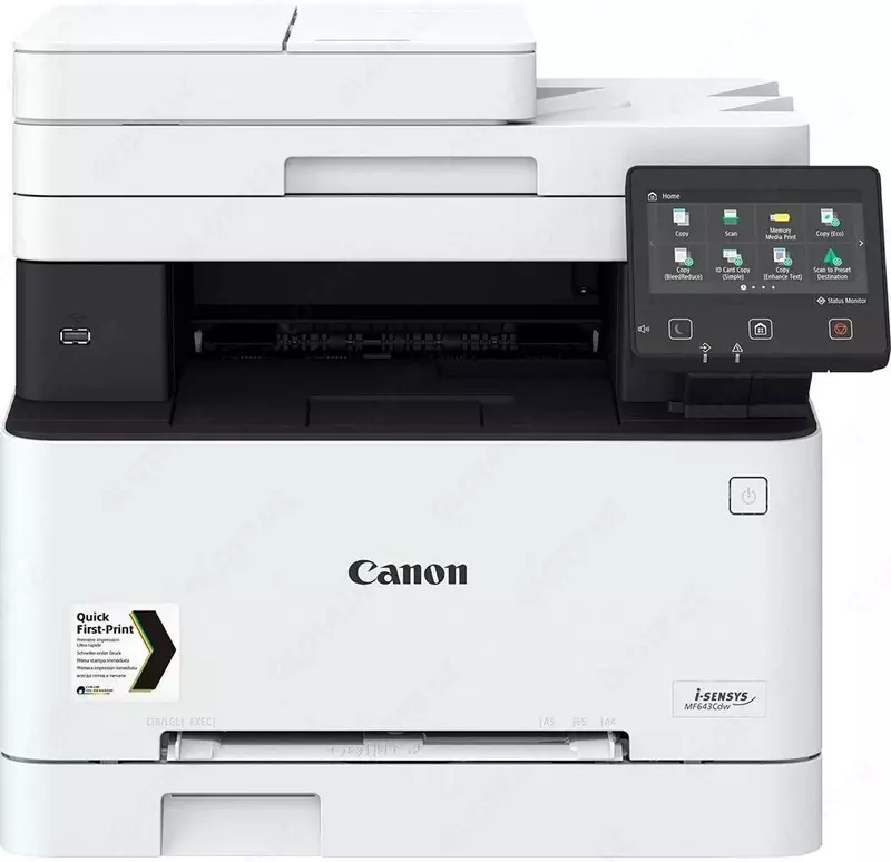  Canon MF643cw rangli lazerli printer (multifunksional qurilma). - 