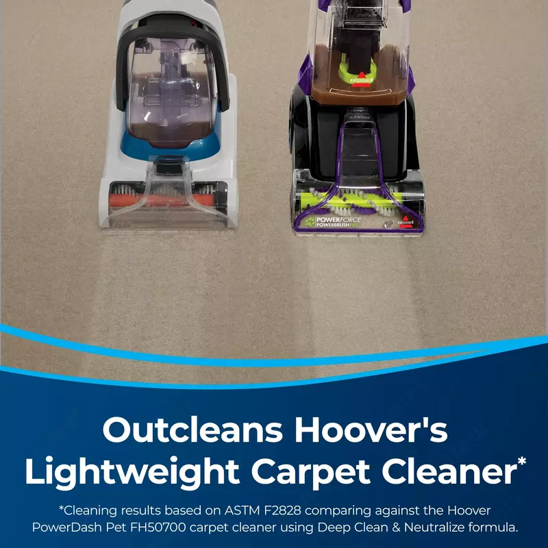 Пылесос BISSEL POWERFORCE POWERBRUSH PET LIGHTWEIGHT CARPET WASHER 2910