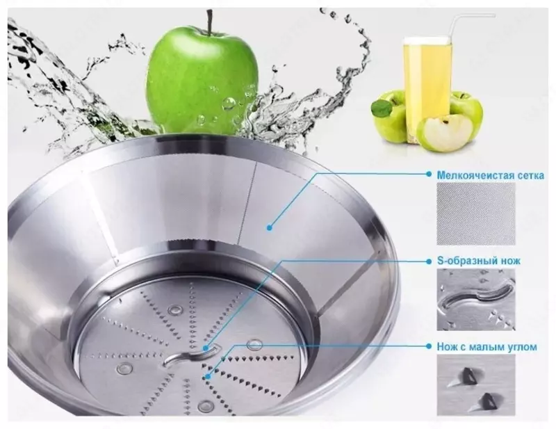 Соковыжималка PANASONIC MJ-DJ01STQ