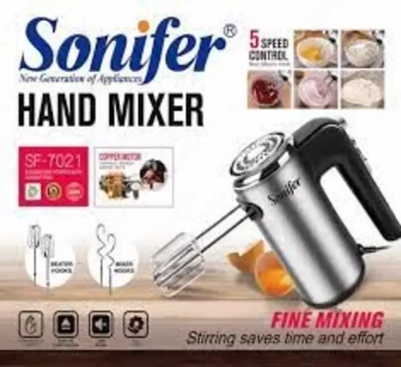 SONIFER SF-7021 QO'L MIKSERI