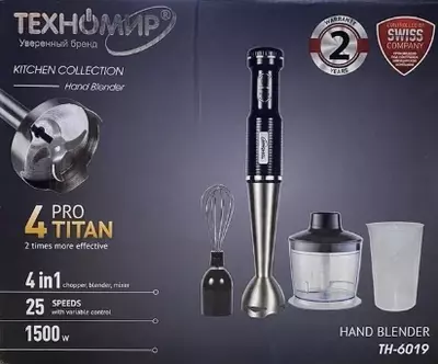 TEXNOMIR TN-6019 qo'l blenderi