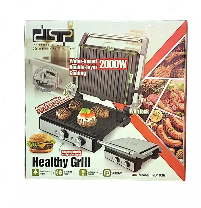 Elektro grill Dsp KB1036