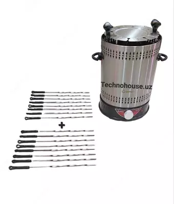 Elektr kabob pishirgich 8+8 sihli Osman OS-08