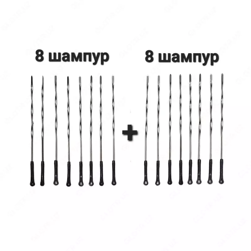 Электрическая шашлычница 8+8 шампур Osman OS-08