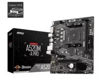 MSI AMD AM4 A520M-A Pro DDR4