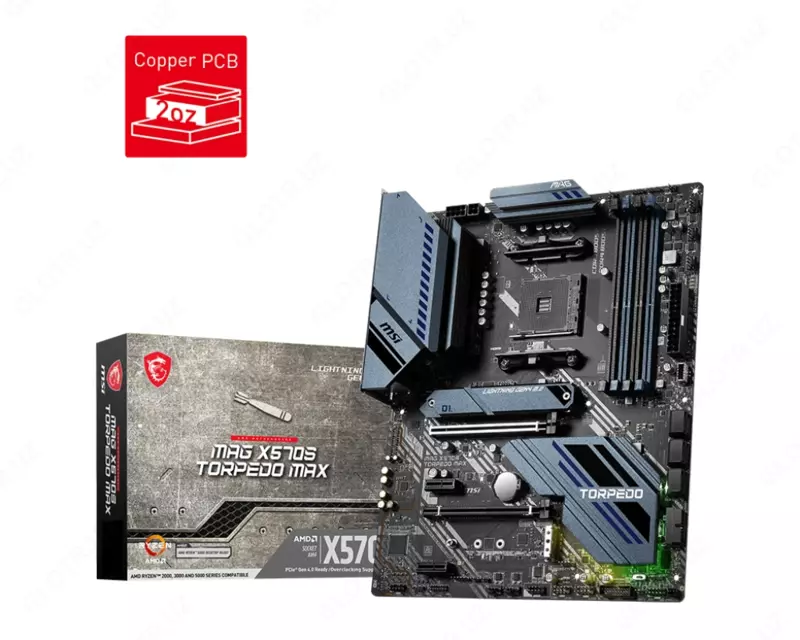 MSI AMD AM4 MAG X570S TORPEDO MAX DDR4