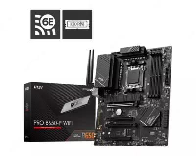 MSI AMD AM5 PRO B650-P WI-FI DDR5