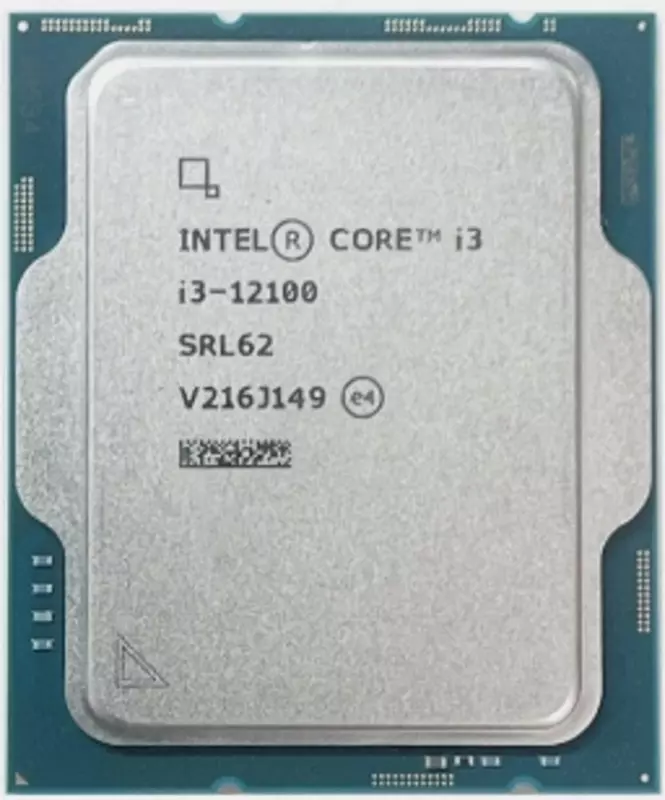 Процессор Intel Core i3-12100, 3.3 GHz