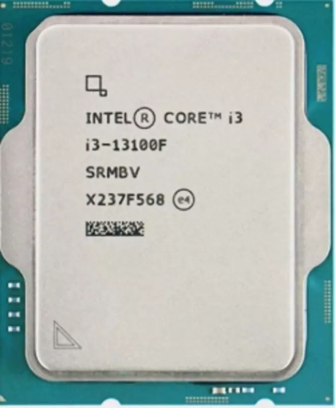 Процессор Intel Core i3-13100F, 3.4 GHz