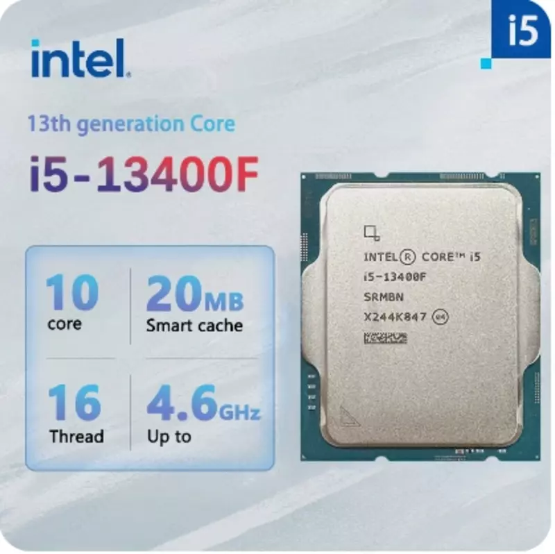 Процессор Intel Core i5-13400F, 2.5 GHz