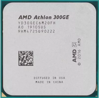 Процессор AMD Athlon 300GE - 3.4 GHz