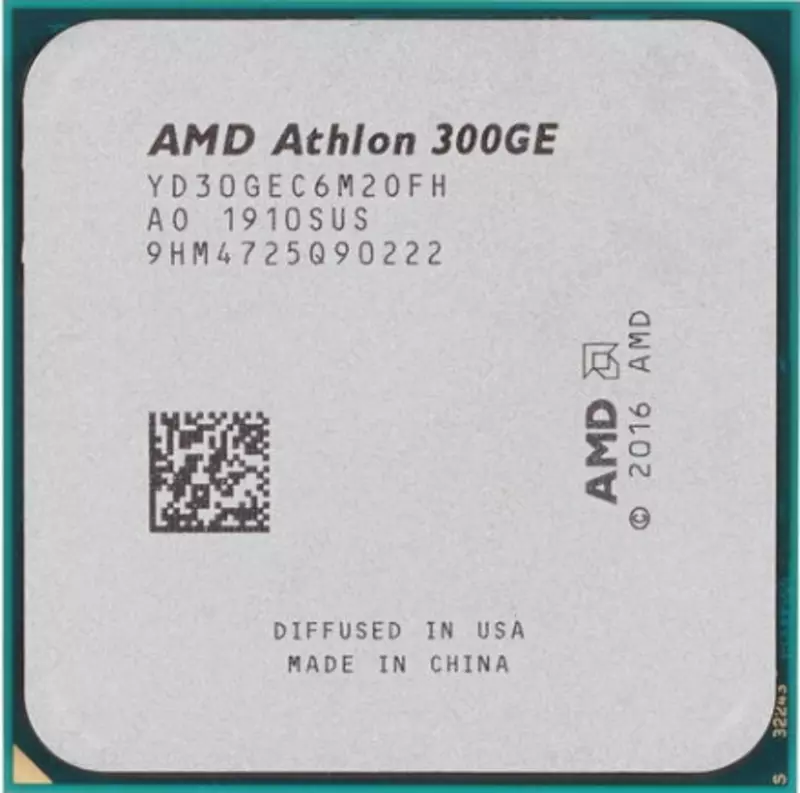 Процессор AMD Athlon 300GE - 3.4 GHz