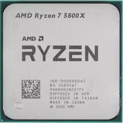 Процессор AMD Ryzen 7 VERMEER 5800X - 3.8 GHz