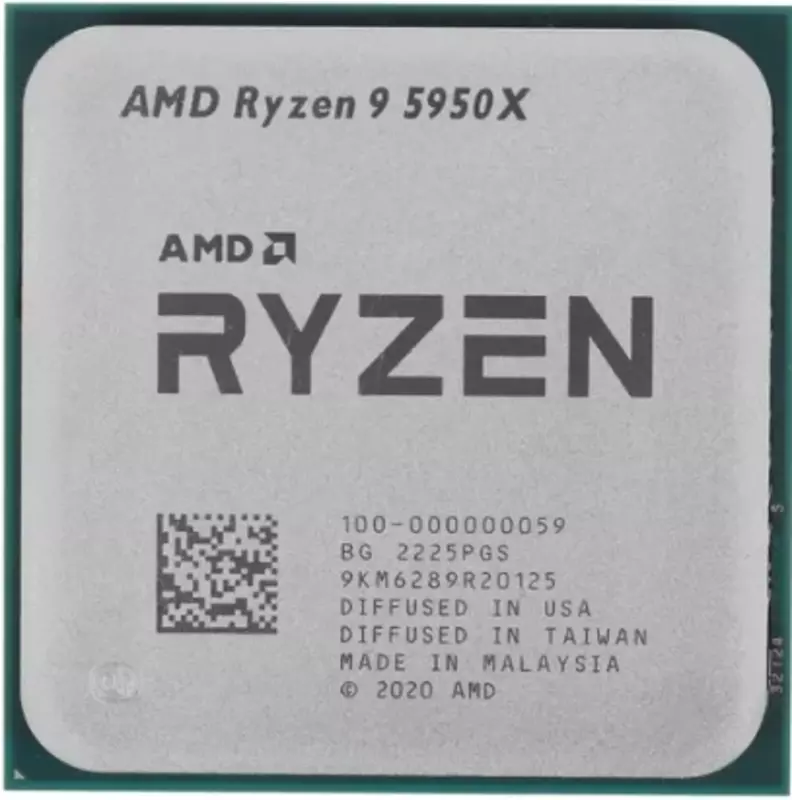 Процессор AMD Ryzen 9 VERMEER 5950X - 3.4 GHz