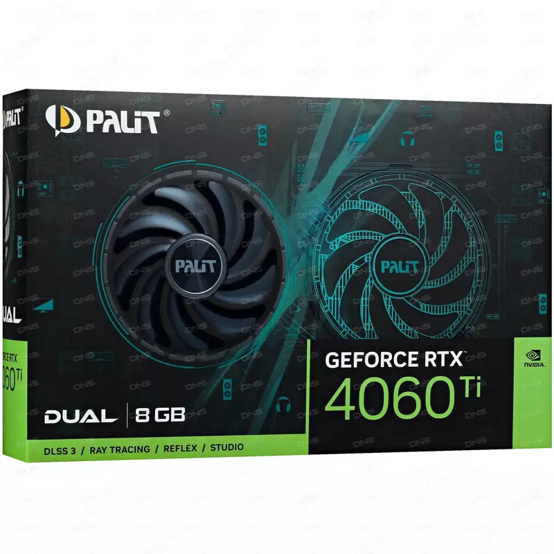 Palit 8GB GeForce RTX4060Ti Dual GDDR6
