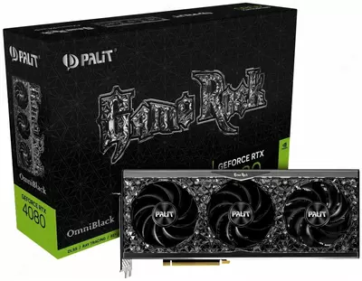 Palit 16GB GeForce RTX 4080 GameRock OmniBlack GDDR6