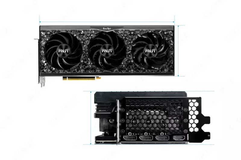 Palit 16GB GeForce RTX 4080 GameRock GDDR6