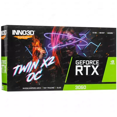 Видеокарта INNO3D GeForce RTX 3060 TWIN X2