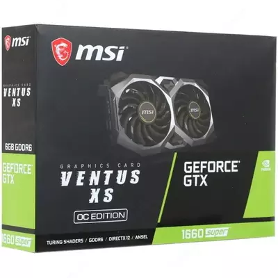 Видеокарта MSI GeForce GTX 1660 SUPER VENTUS XS