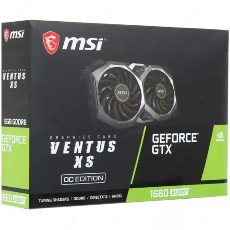 Видеокарта MSI GeForce GTX 1660 SUPER VENTUS XS