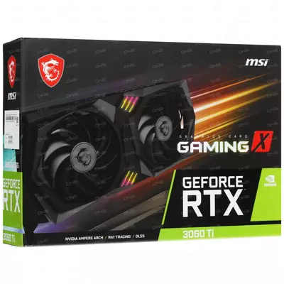 Видеокарта 8GB MSI GeForce RTX 3060 Ti GAMING X